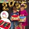 Drawing Stencils Set for Kids (55 Piece) - Arts and Crafts Set for Girls & Boys - Christmas & Birthday Gifts for Kids 4 5 6 7 8 9+ Year Old - Ideal Creativity Kit & Travel Activity with 300+ Shapes